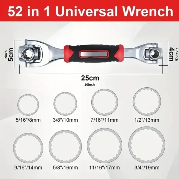 52-in-1 Socket Wrench Set - Image 5