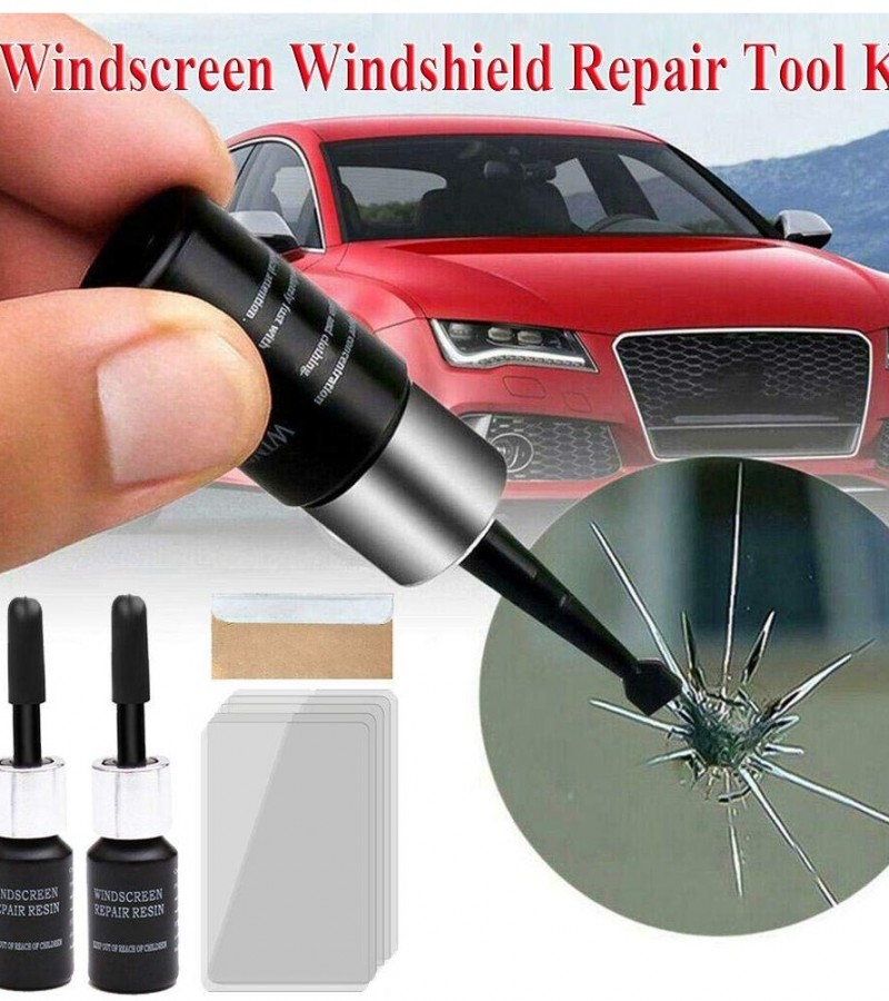 Windshield Automotive Glass Crack Nano Repair Fluid Kit - Image 3